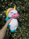 Little Unicorn Papercraft Template - Low Poly, Pepakura PDF, DIY Handmade, Home Decoration, Creative Gifts