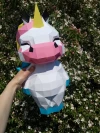 Little Unicorn Papercraft Template - Low Poly, Pepakura PDF, DIY Handmade, Home Decoration, Creative Gifts