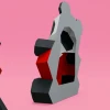 Valentine Panda 3D Low Poly DIY | Printable Papercraft | Unique Geometric Decoration | Original Gift | Relaxing Craft | PDF model