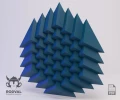 WALL PATTERN, Papercraft, Template, DIY, Paper, Low Poly, Cute, Kawaii, 3D Model, Pdf Low Poly, Kids Toy