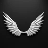 Wings 3D Wall Decor Low poly Papercraft, DIY, PDF