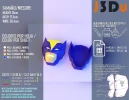 Wolverine Box Papercraft PDF Template For office, Room, Decor, DIY gift for friends, family, Low poly Paper, Paper Craft 3D kit by J3Du