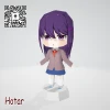 [Doki Doki Literature Club] Yuri Chibi Papercraft