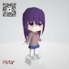 [Doki Doki Literature Club] Yuri Chibi Papercraft