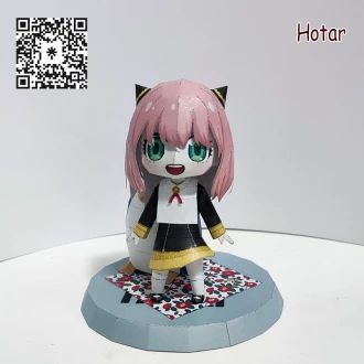 [Spy x Family] Anya Forger Chibi Papercraft