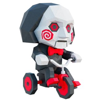 Billie, Saw, Halloween Low Poly Papercraft