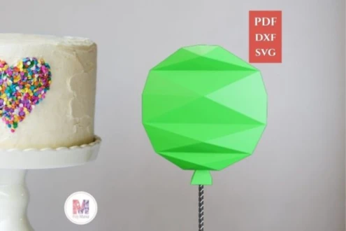 CAKE TOPPER LETTER O