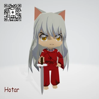 [InuYasha] Inu Yasha Chibi Papercraft