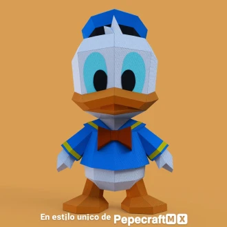 Donald Duck 3D Digital Template PDF | DIY Papercraft | Disney | Instant Download |