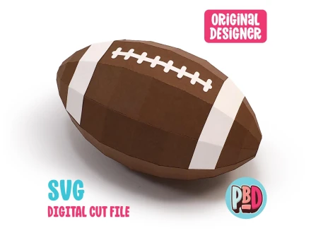 Football 3D Papercraft PDF