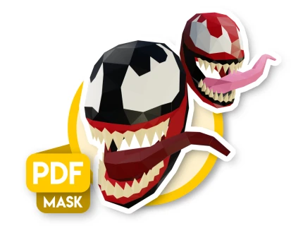 Venom/Carnage Mask Patterns