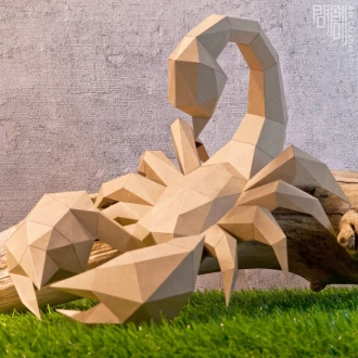 Scorpion paper model,Papercraft,DIY,Low poly,PDF Papercraft , Scorpion