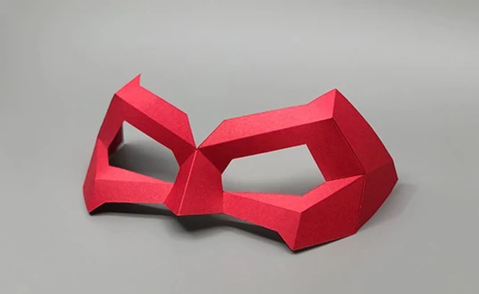 Hero | Half Mask - DIY papercraft (PDF Template Download)