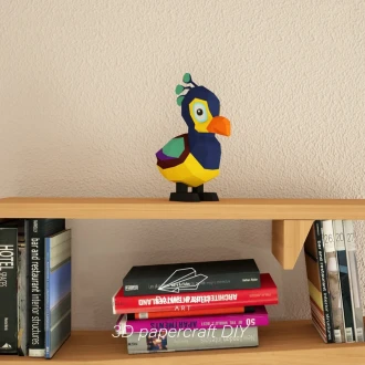 Kevin Up Movie Template, DIY 3d Model, FanArt, Paper Sculpture, Low Poly, Pepakura, Craft, Manualidad, Paper Art