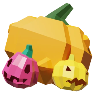 Funky Mini Pumpkin Family Papercraft, Lowpoly Papercraft, Fovea - Papercraft - Nonitt