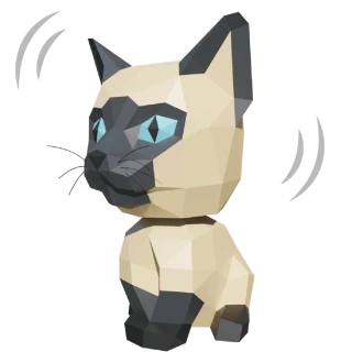 Wobble Siasia Papercraft, Lowpoly Papercraft, Fovea - Papercraft - Nonitt