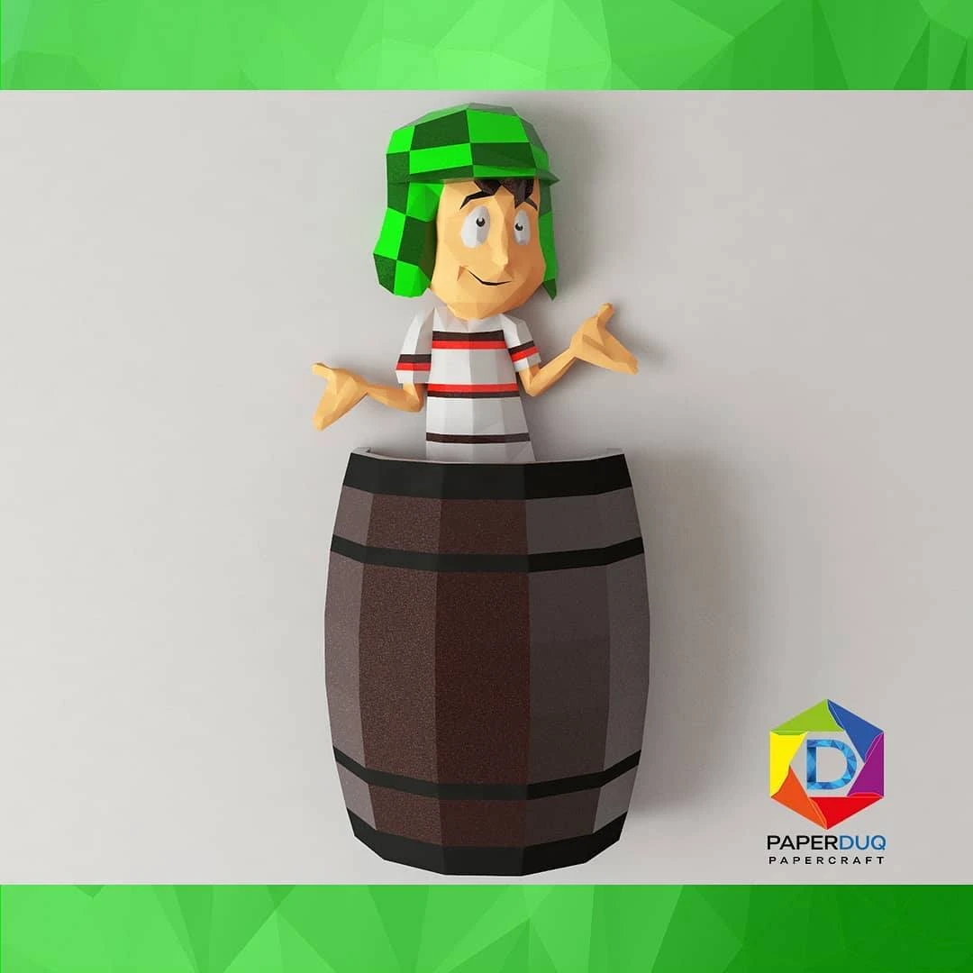 Chavo, El Chavo del 8 *Plantilla Papercraft PDF - PDF Papercraft Template*