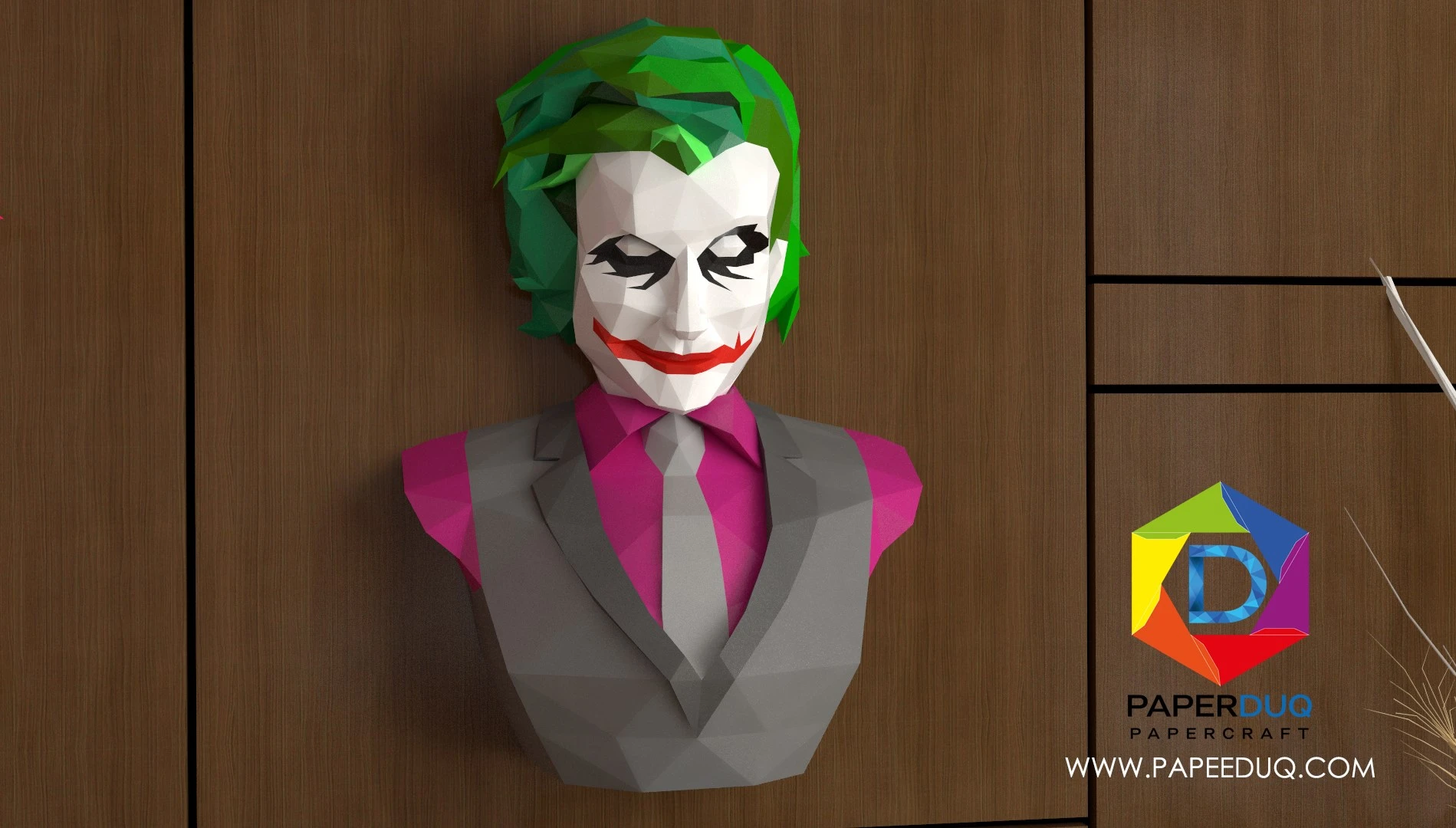 Joker *Plantilla Papercraft PDF - PDF Papercraft Template*