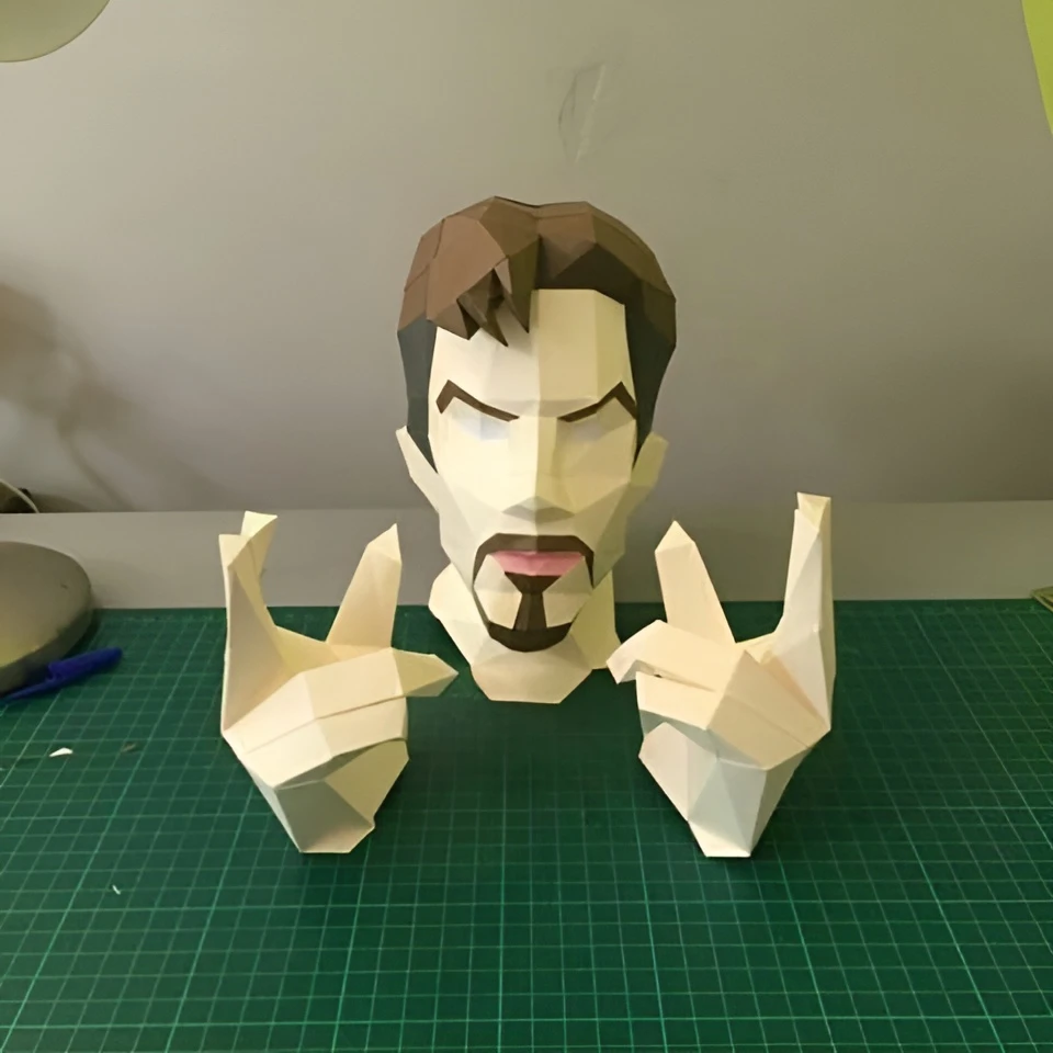 Doctor Strange, Dr. Strange *Plantilla Papercraft PDF - PDF Papercraft Template*