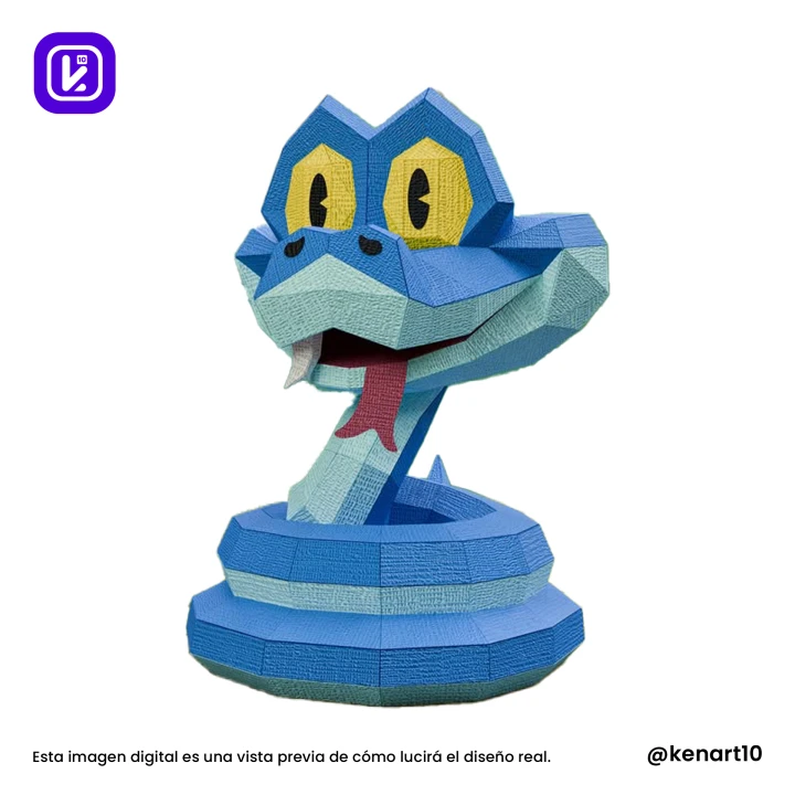 Gary, Zootopia, Walt Disney Papercraft Low Poly 3d DIY Kenart10