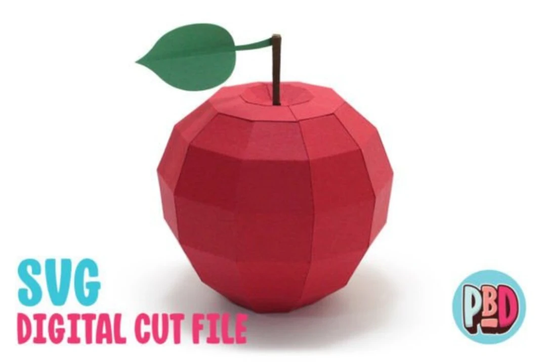 Apple 3D Papercraft