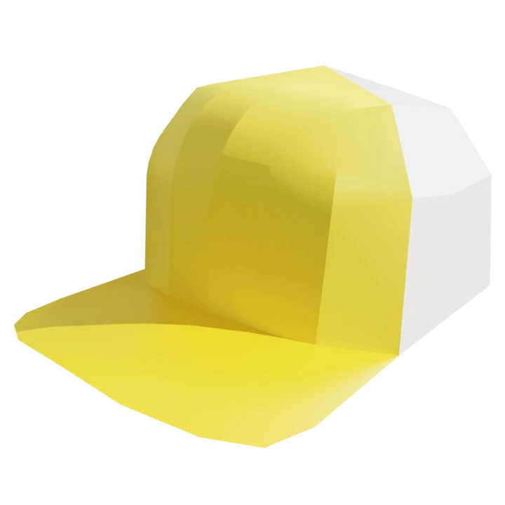 Cap (3 sizes) Papercraft, Lowpoly Papercraft, Fovea - Papercraft - Nonitt