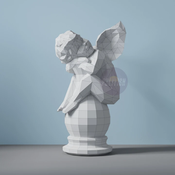 Sleeping Angel, Sleeping Cupid PDF Template, Low Poly, Paper Sculpture, DIY, Pepakura Pattern, Handmade, Papercraft, Lowpoly, Lowpoly Papercraft Sleeping Angel, Sleeping Cupid PDF Template, Low Poly, Paper Sculpture, DIY, Pepakura Pattern, Handmade, Papercraft, Lowpoly, Lowpoly Papercraft