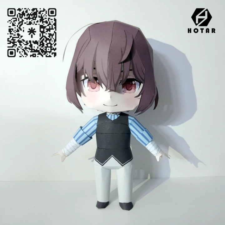 [Bungo Stray Dogs] Dazai Osamu papercraft