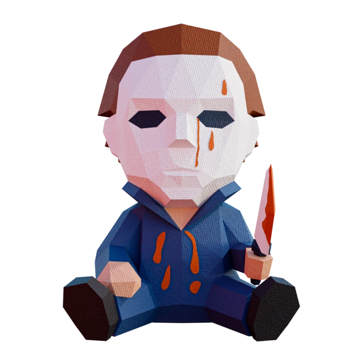 Michael Audrey Myers, Michael Myers, Halloween Low Poly Papercraft