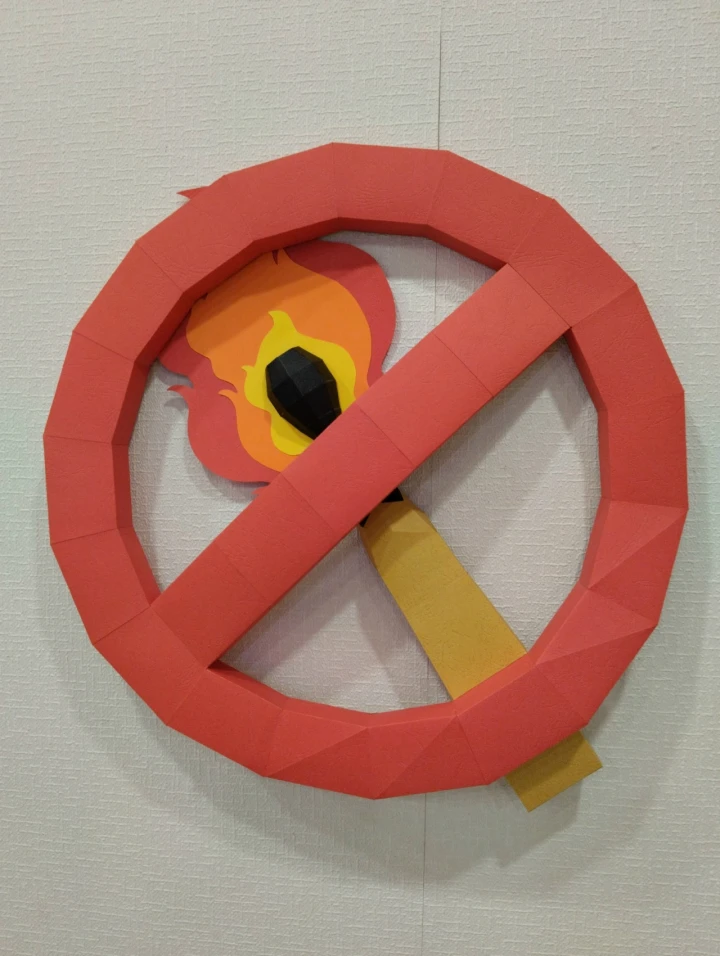 Matchstick Papercraft Template - Low Poly, Pepakura PDF, DIY Handmade, Home Decoration, Creative Gifts