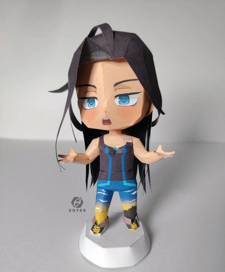 [Alien Stage] Hyuna papercraft