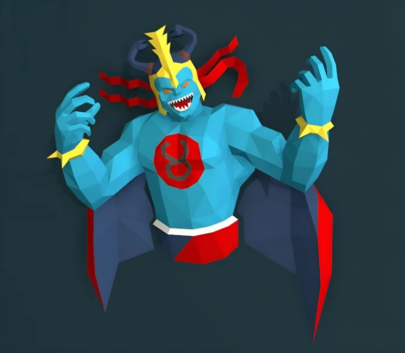 Mumm-Rana, Mumm-Ra, ThunderCats Papercraft, PDF Template, DIY 3d Model ...