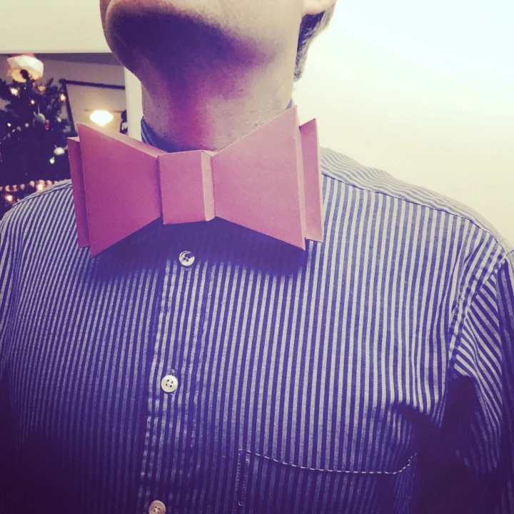 Bowtie 3d papercraft. With this purchase you get PDF digital downloadable files for this DIY paper wearable fashion piece. Bowtie 3d papercraft. With this purchase you get PDF digital downloadable files for this DIY paper wearable fashion piece.