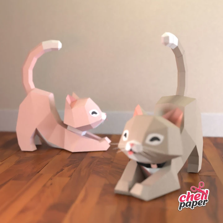 Cat papercraft, Paper sculpture, Cat sculpture, Paper art, Cat art, Paper crafting, Cat crafts, Paper modeling, Cat figurine, Paper cat Cat papercraft, Paper sculpture, Cat sculpture, Paper art, Cat art, Paper crafting, Cat crafts, Paper modeling, Cat figurine, Paper cat