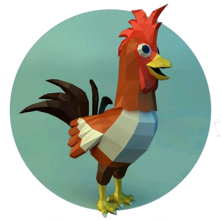 Bartolito Chicken, Kids Songs & Nursery Rhymes PDF Template, DIY 3d Model, FanArt, Paper Sculpture, Low Poly, Pepakura, Craft, Manualidad, Paper Art Bartolito Chicken, Kids Songs & Nursery Rhymes PDF Template, DIY 3d Model, FanArt, Paper Sculpture, Low Poly, Pepakura, Craft, Manualidad, Paper Art