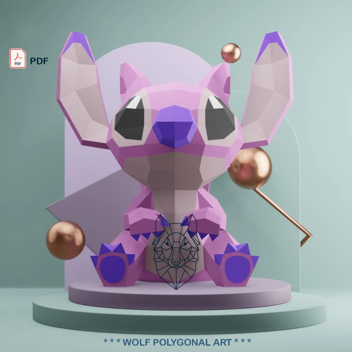 Angel Papercraft Template- 3d Craft template