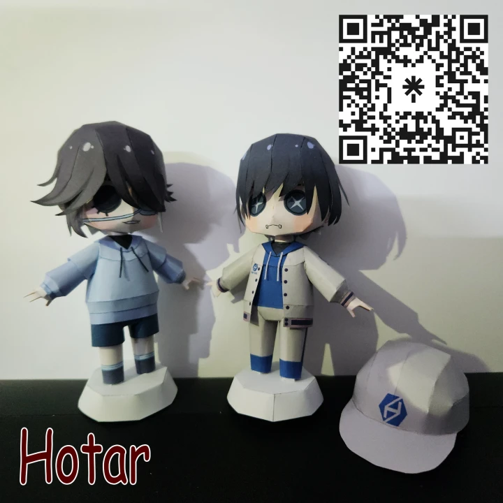 [Identity V] OPH. Naib chibi papercraft