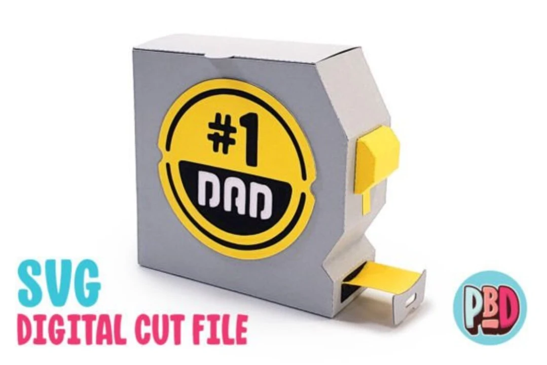 Tape Measure Treat Box Father’s Day