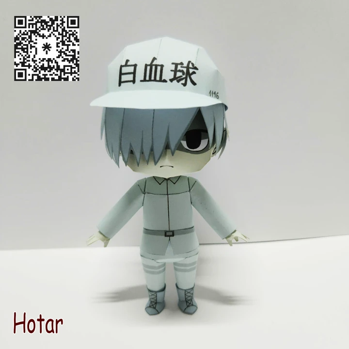 [Hataraku Saibou] U-1146 Chibi Papercraft
