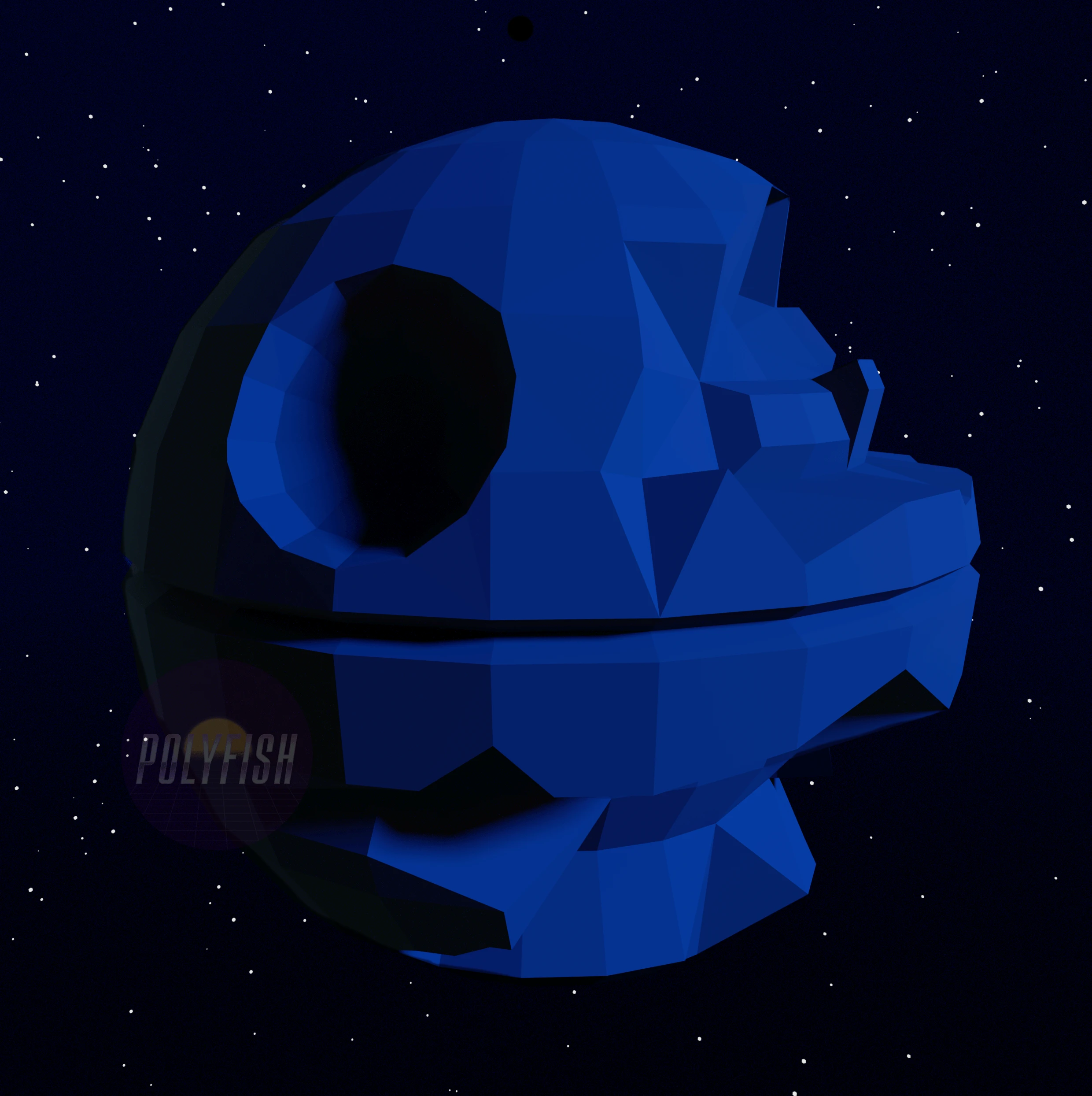 Death Star I and Death Star II, Star Wars  PDF Template, Low Poly, Paper Sculpture, DIY, Pepakura Pattern, Handmade, Papercraft, Lowpoly, Lowpoly Papercraft