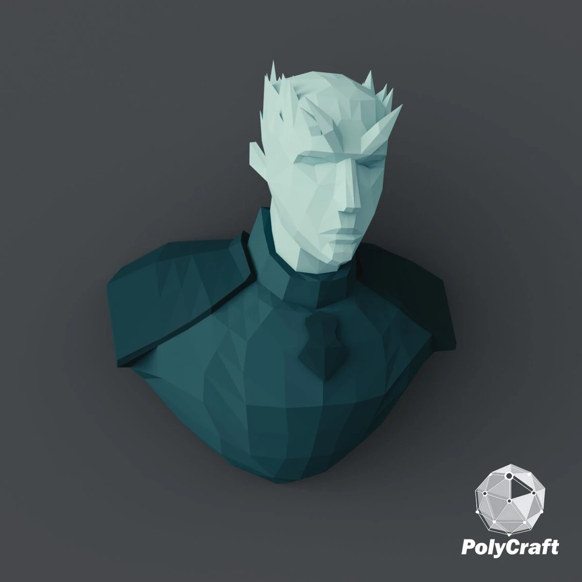 Game Of Thrones Night King DIY inspired by Game of Thrones, GOT White Walker Template PDF wall sculpture