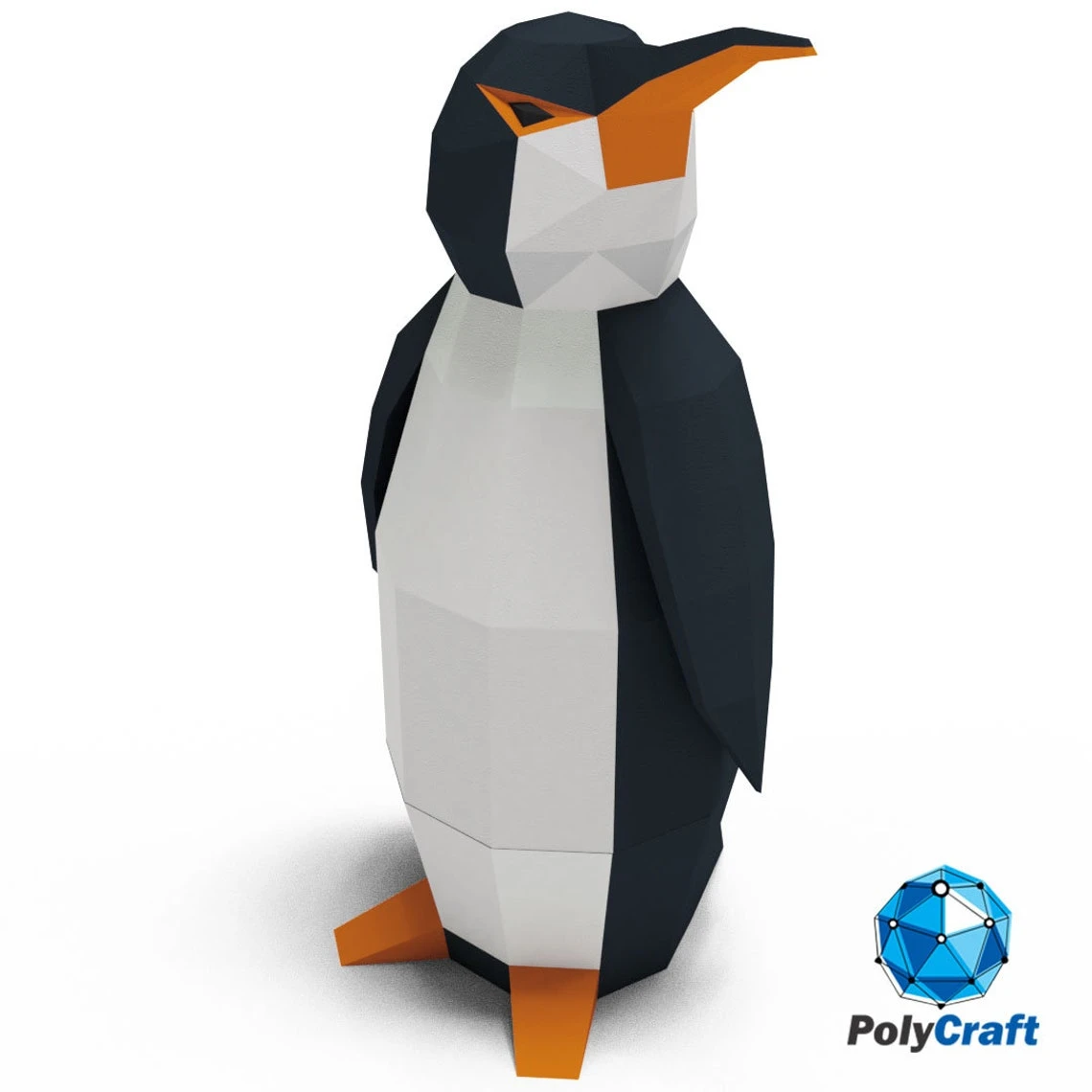 Papercraft penguin, Gift Box For Wine, PDF Template,DIY, Pepakura penguin, Paper Sculpture, Home Gift Box, Pepakura, Handmade, Vinera,