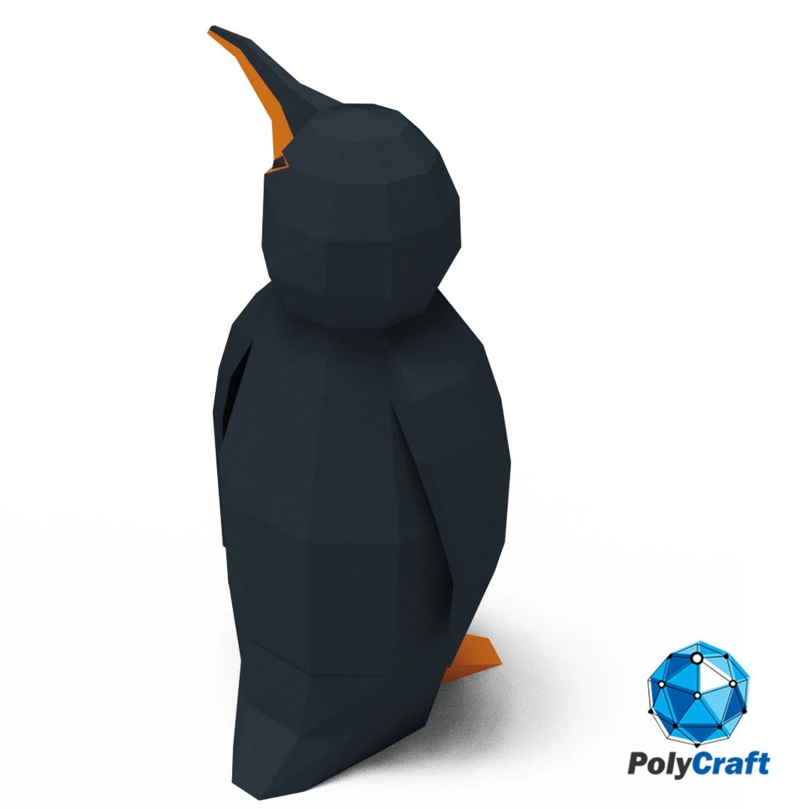 Papercraft penguin, Gift Box For Wine, PDF Template,DIY, Pepakura penguin, Paper Sculpture, Home Gift Box, Pepakura, Handmade, Vinera,