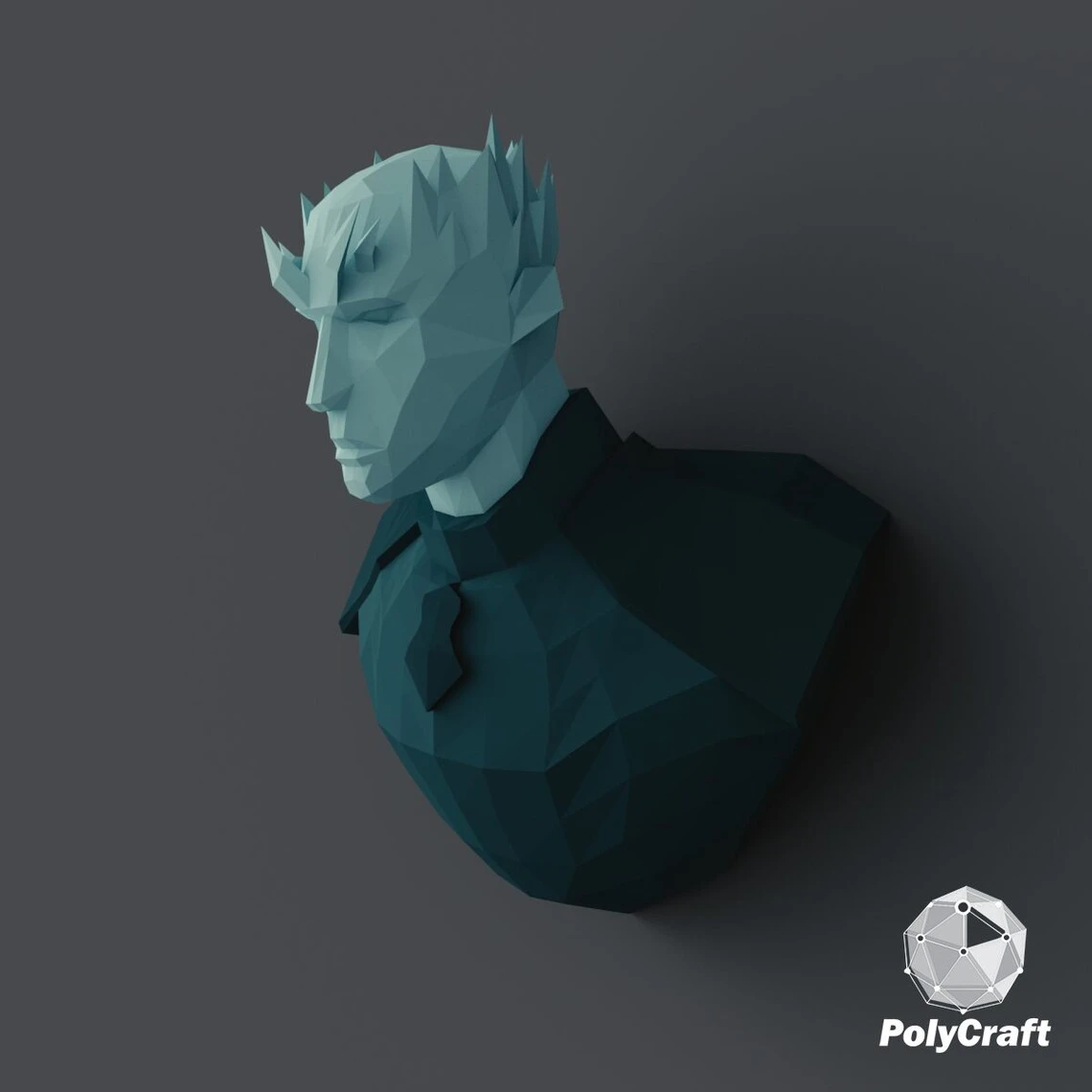 Game Of Thrones Night King DIY inspired by Game of Thrones, GOT White Walker Template PDF wall sculpture