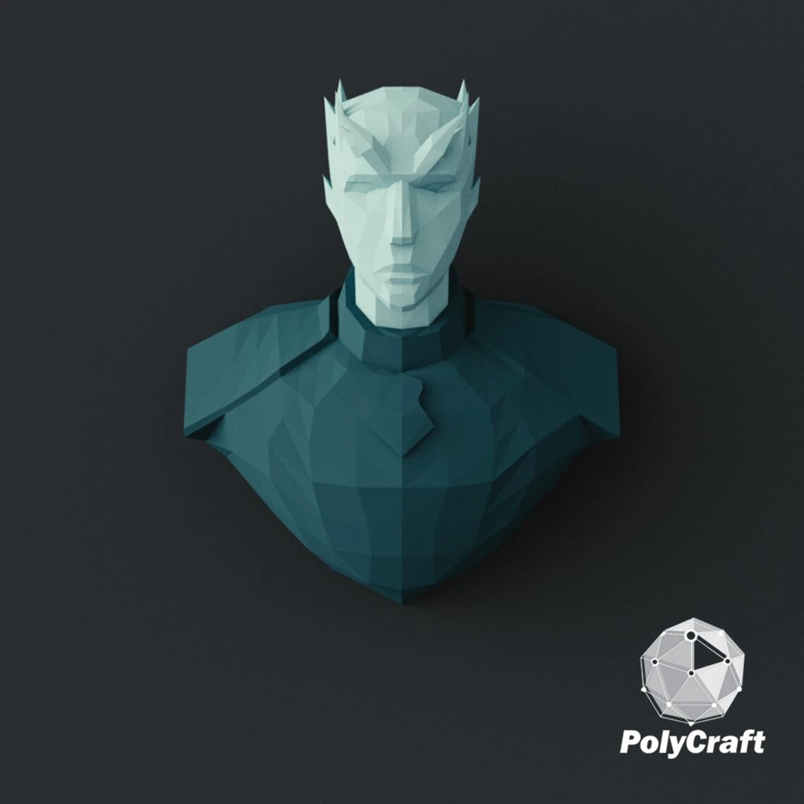 Game Of Thrones Night King DIY inspired by Game of Thrones, GOT White Walker Template PDF wall sculpture