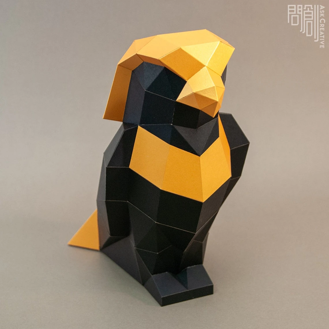 Horus paper model,Papercraft , DIY , Low poly , PDF Papercraft , fantasy Model , polygonal , Egyptian God