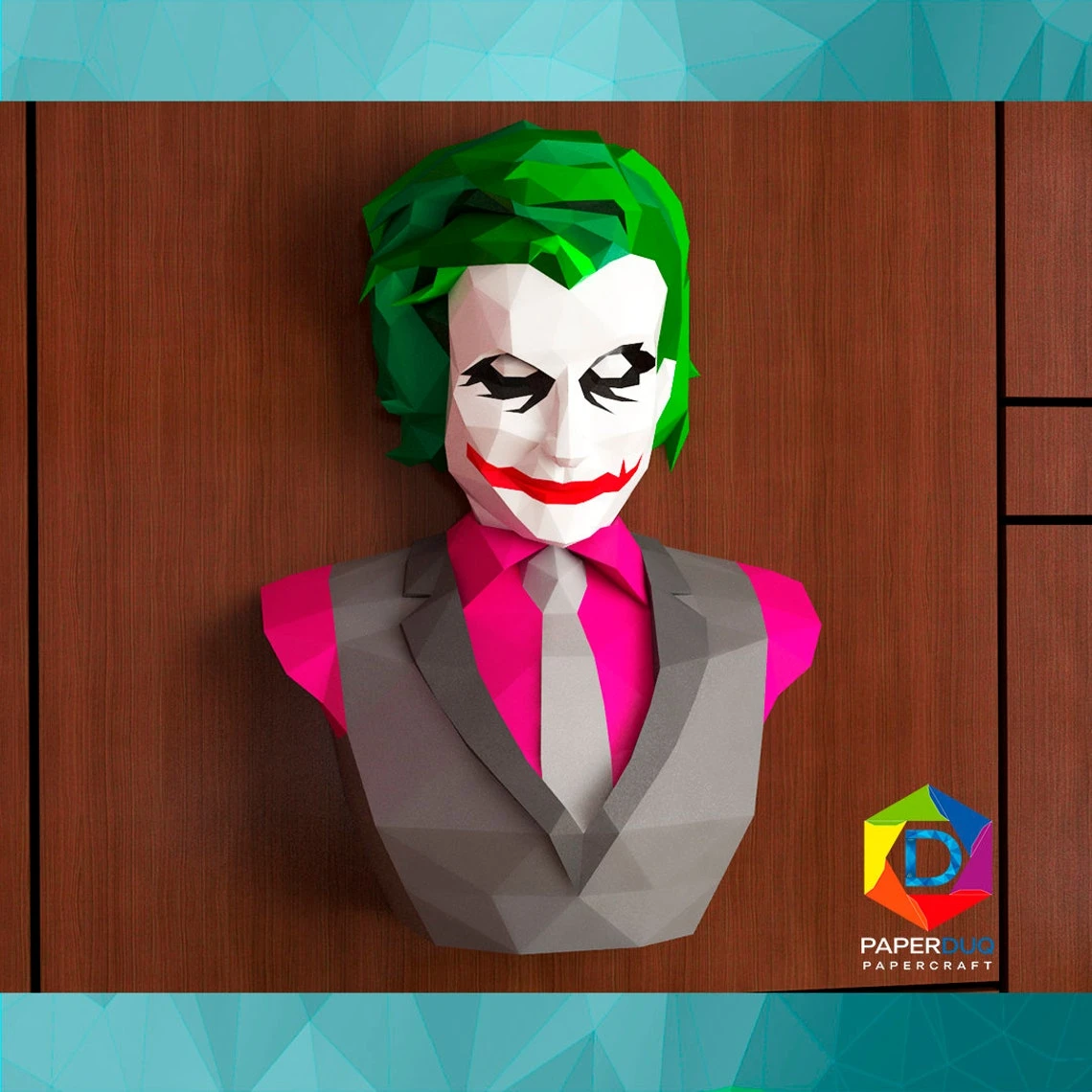 Joker *Plantilla Papercraft PDF - PDF Papercraft Template*