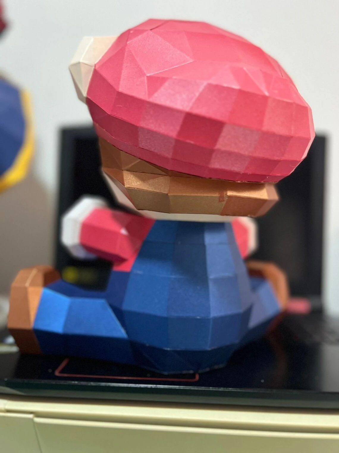 MARIO & LUIGi TEDDY, bear, Papercraft, Template, DIY, Paper, Low Poly, Mario, Game character, 3D Model, Pdf Low Poply, Kids Toy