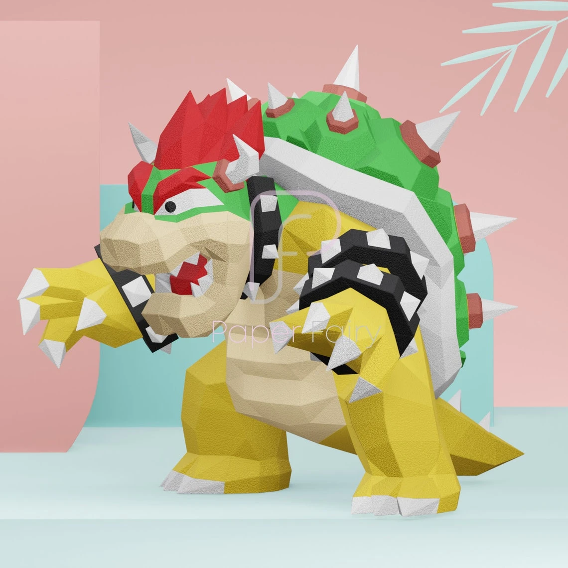 Epic Bowser & Kart Papercraft Bundle - Ultimate Villain Craft Template