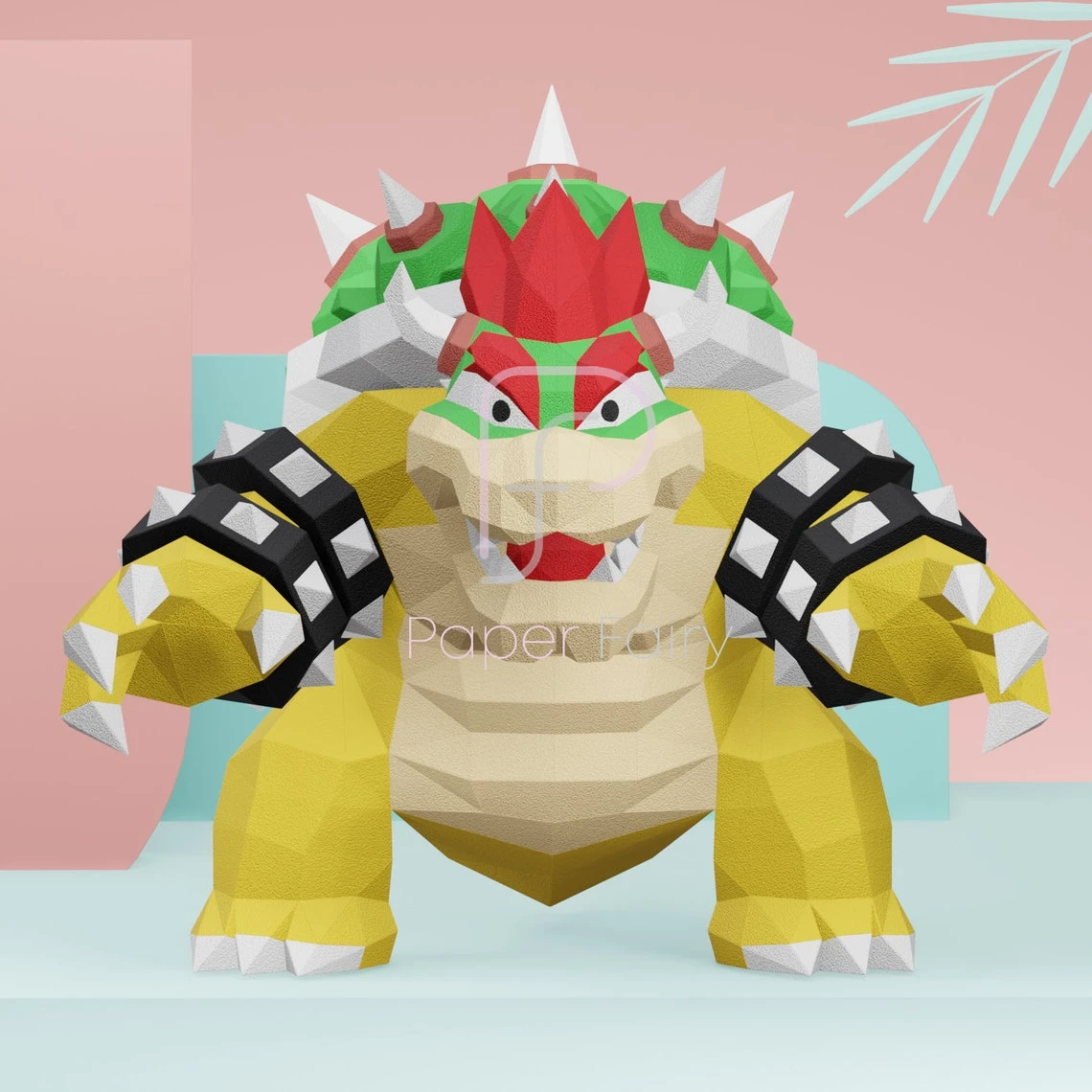 Epic Bowser & Kart Papercraft Bundle - Ultimate Villain Craft Template